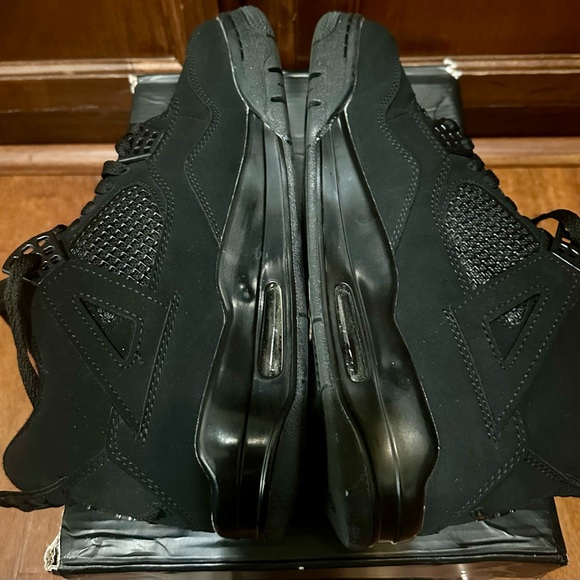 Air Jordan 4 Retro Black Cat US Size 9.5 - Picture 7 of 9